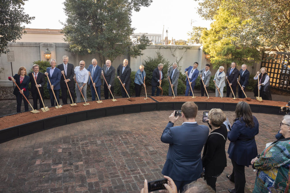 Furniture of America participates in Hall of Fame Groundbreaking Ceremony in High Point